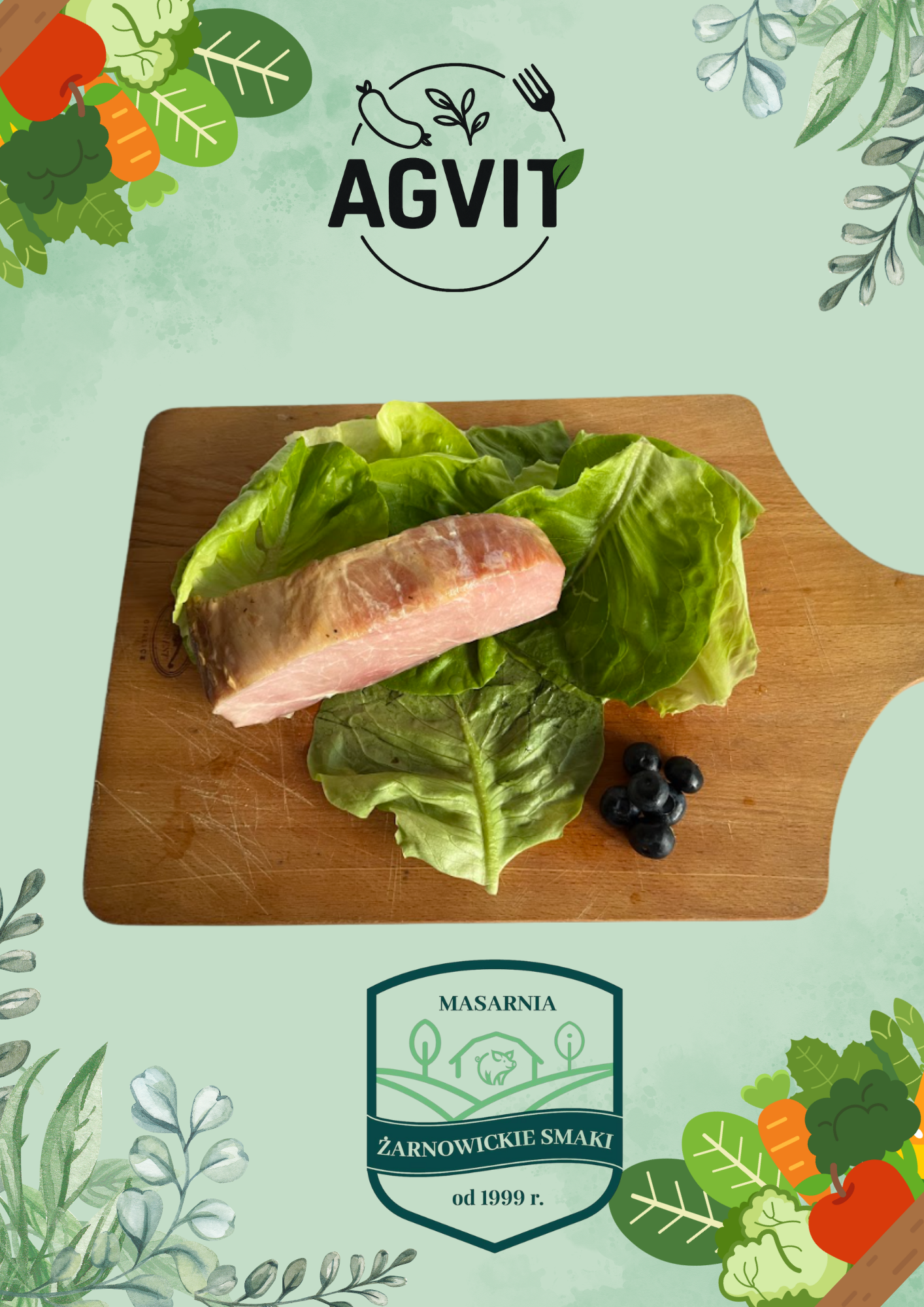 Polędwica łososiowa wędzona 56zł/kg