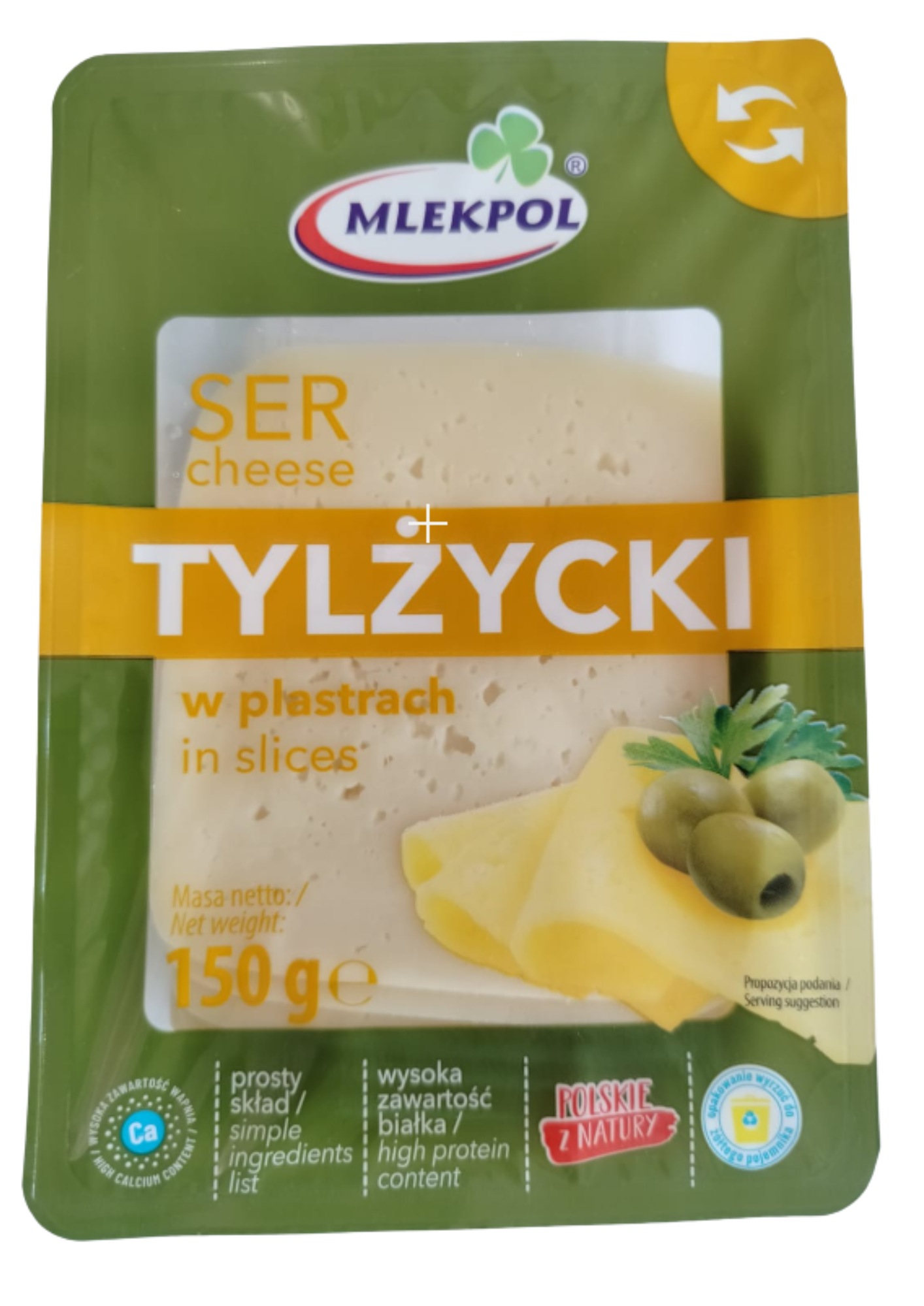 Ser żółty Tylżycki w plastrach