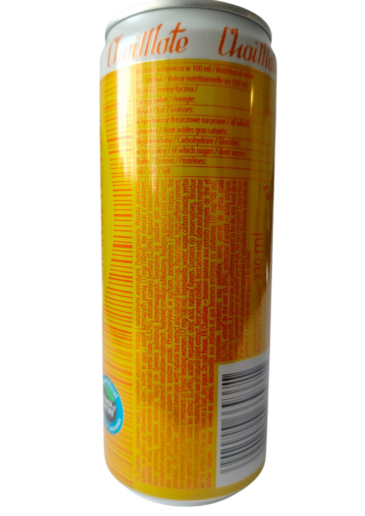 ChaiMate Orange – Naturalny Napój Energetyczny z Yerba Mate