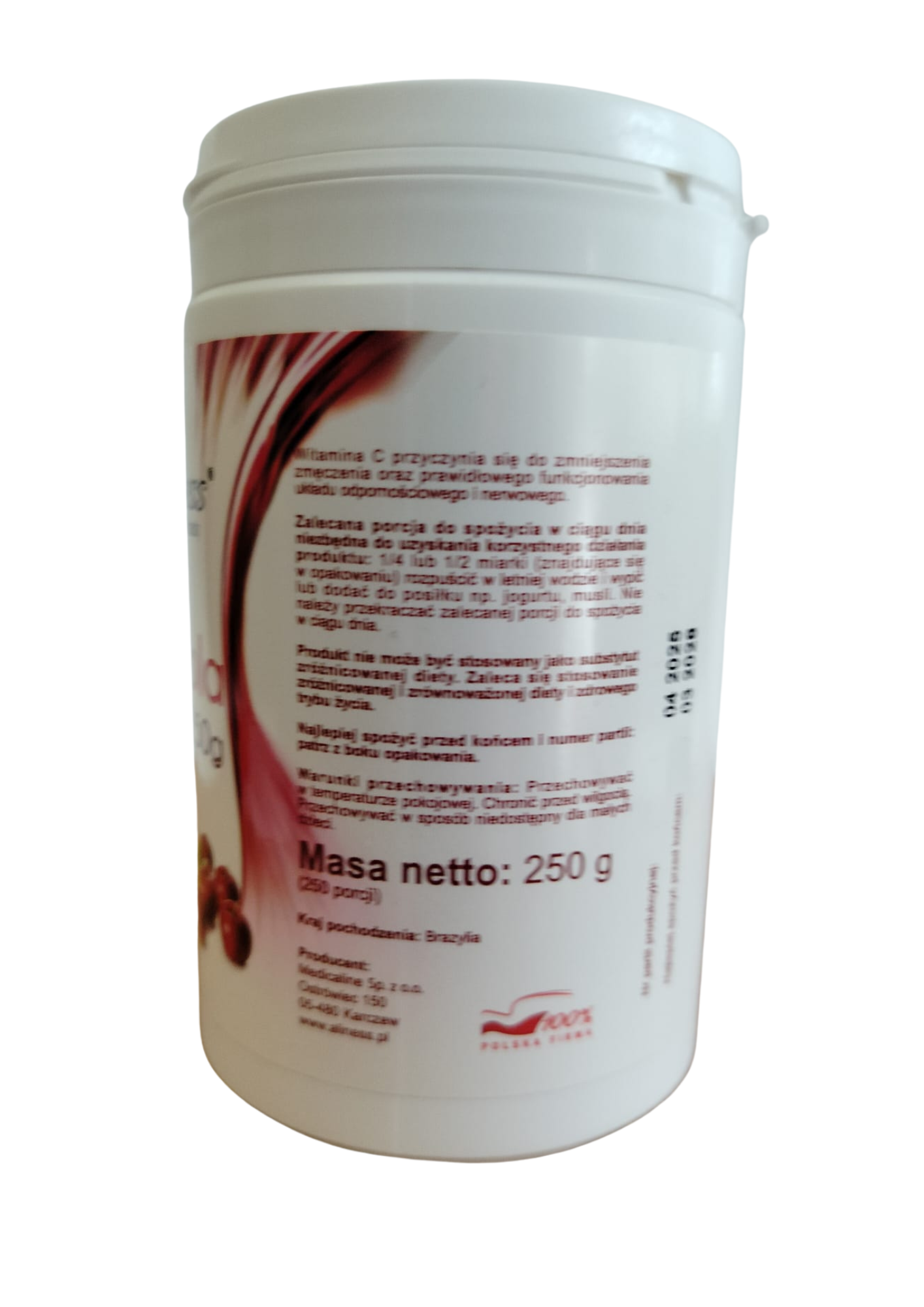 Aliness Acerola BIO w proszku 200 g