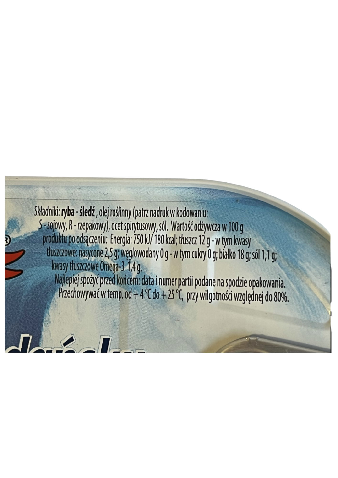 Śledź po gdańsku w oleju M&K