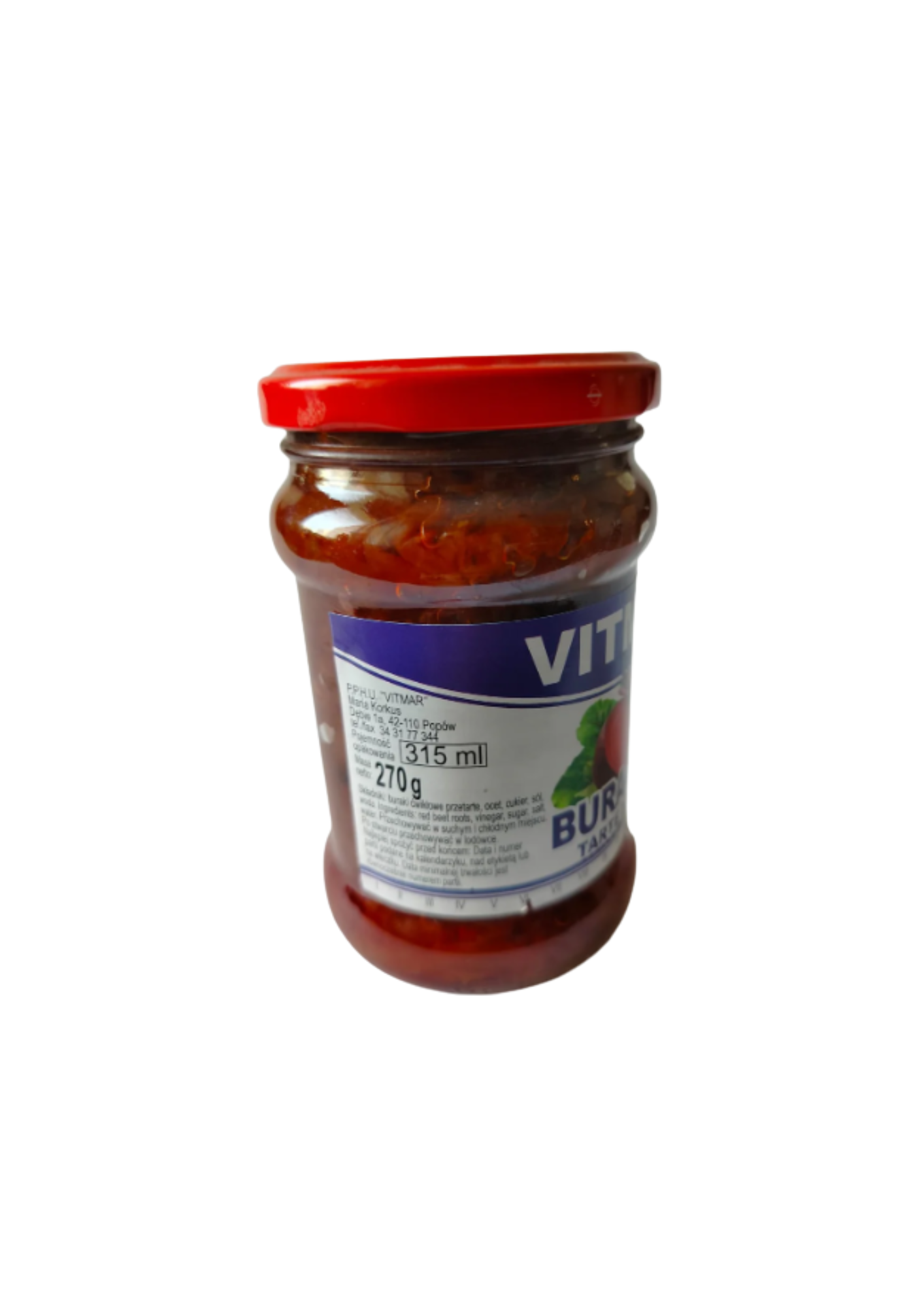 VITMAR Buraczki tarte wiórki