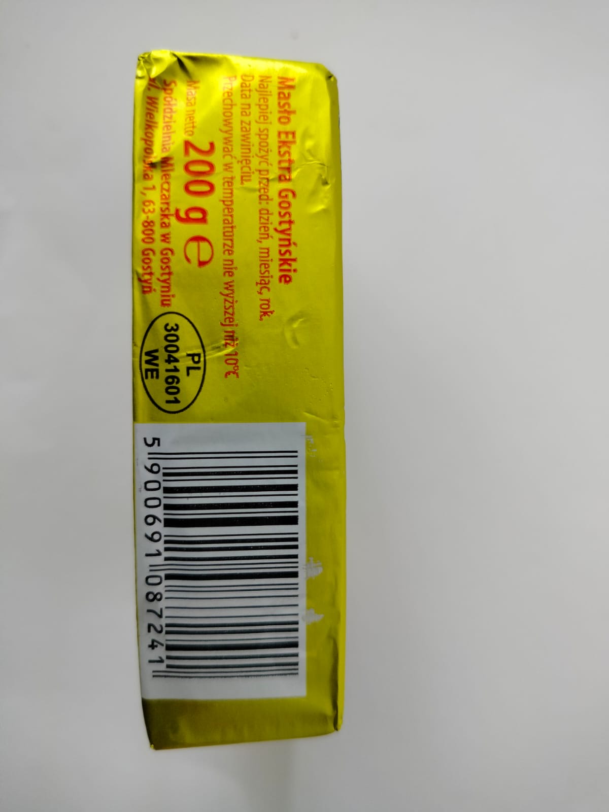 Masło Gostyńskie Ekstra 200 g