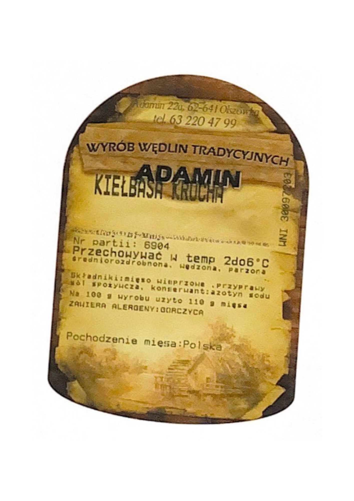 Kiełbasa krucha 46,60zł/kg