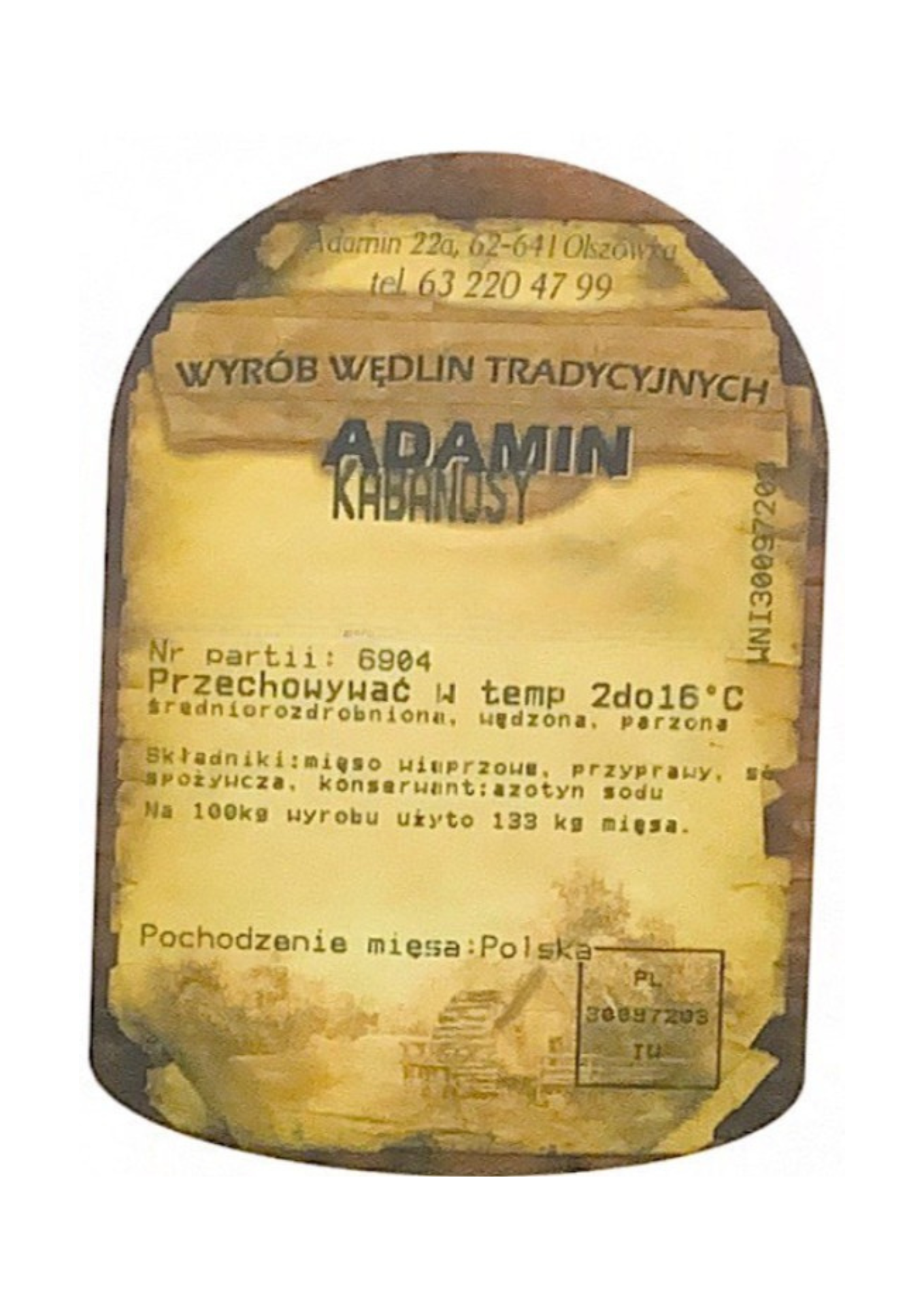 Kabanosy Adamina 59zł/kg