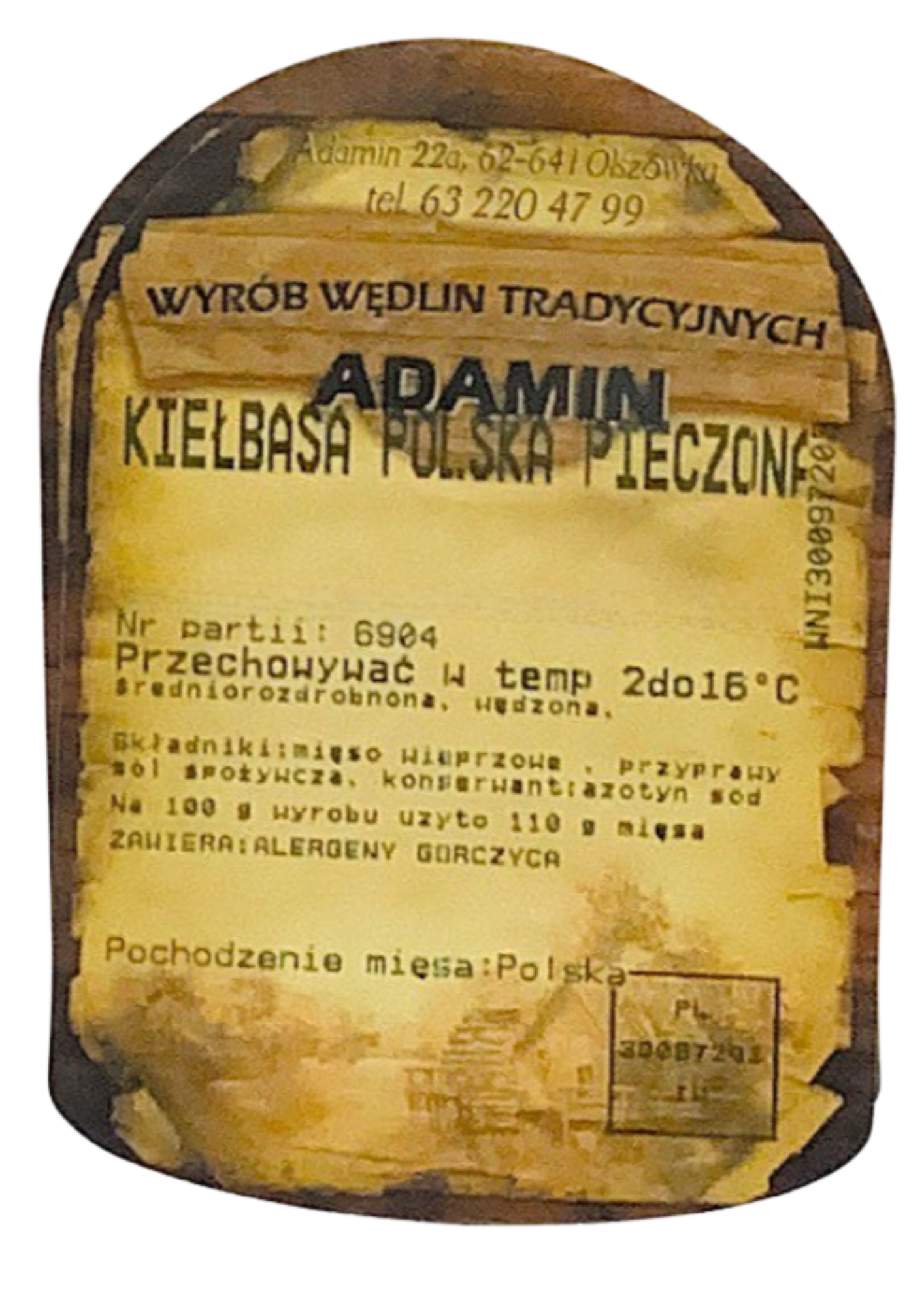 Kiełbasa Polska Pieczona 53zł/kg
