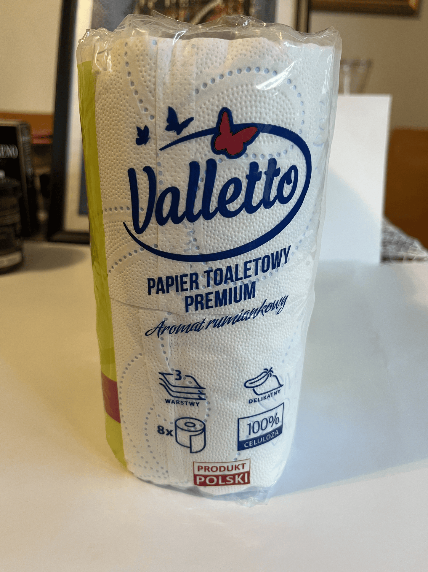 Papier toaletowy Valletto Premium – rumianek