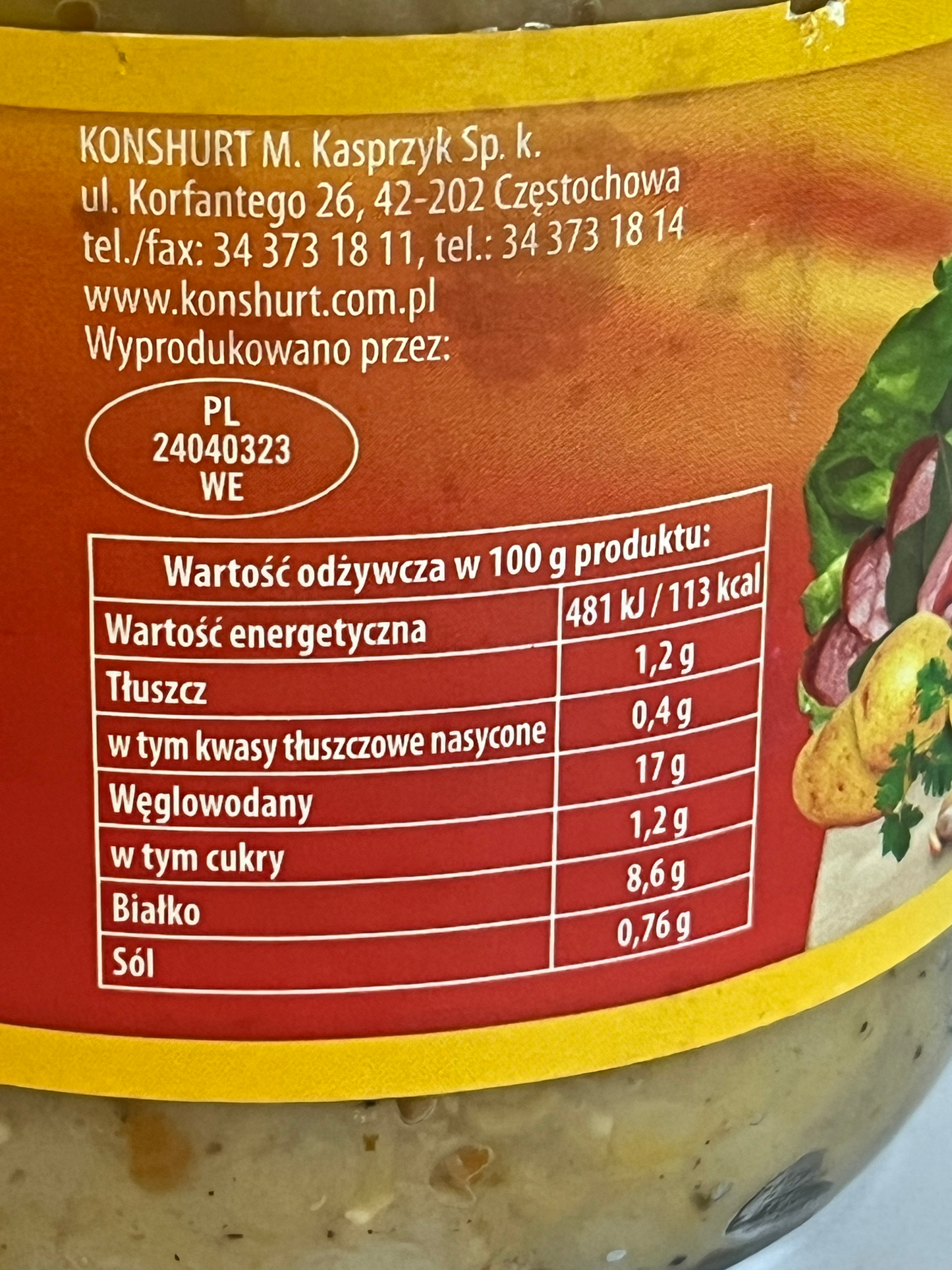 Grochówka po żołniersku M&K