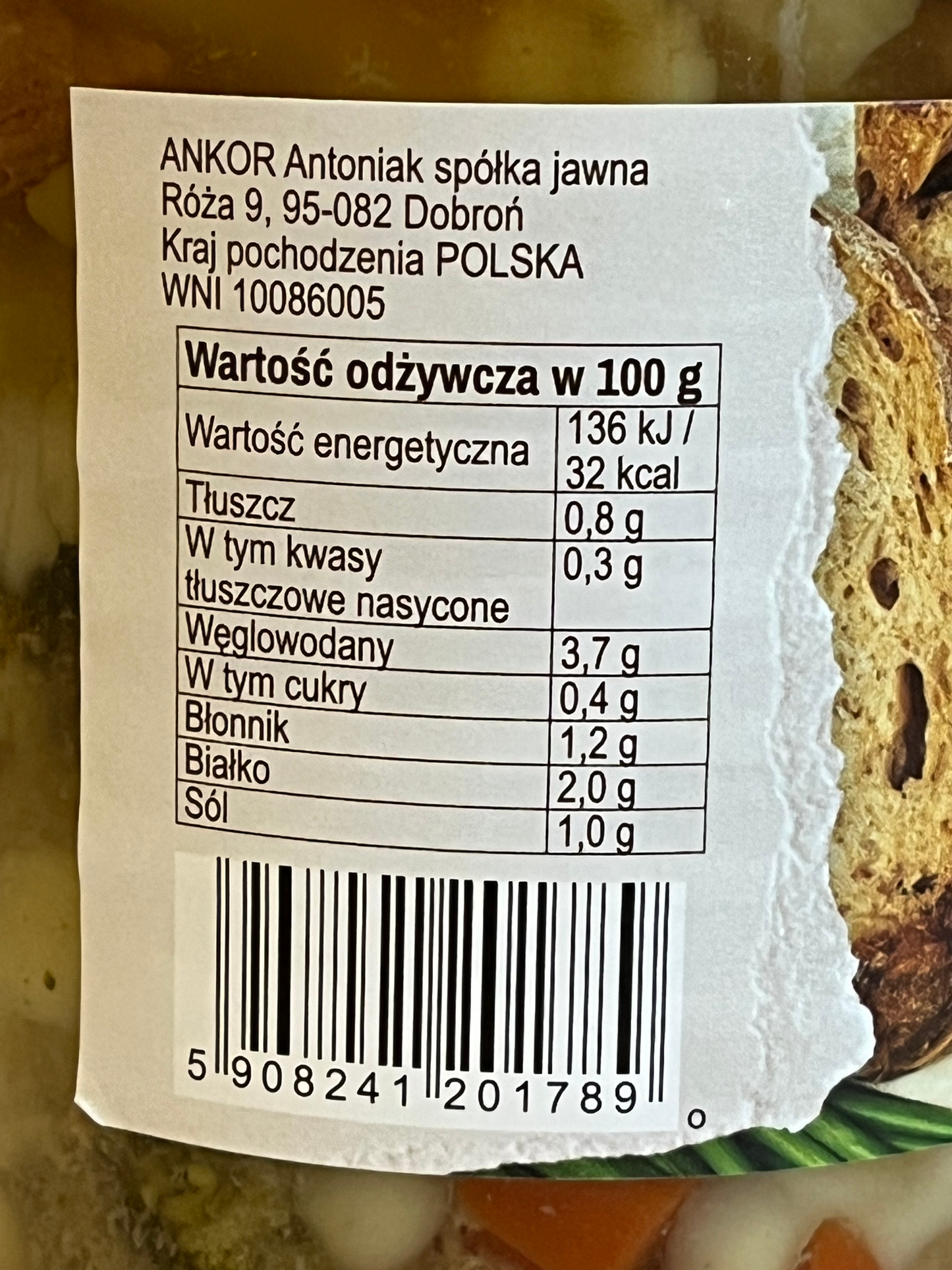 Zupa jarzynowa z mięskiem i warzywami – Ankor