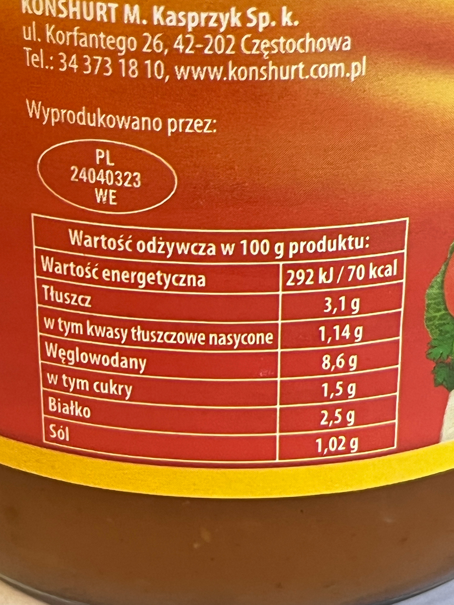 Gołąbki w sosie pomidorowym M&K