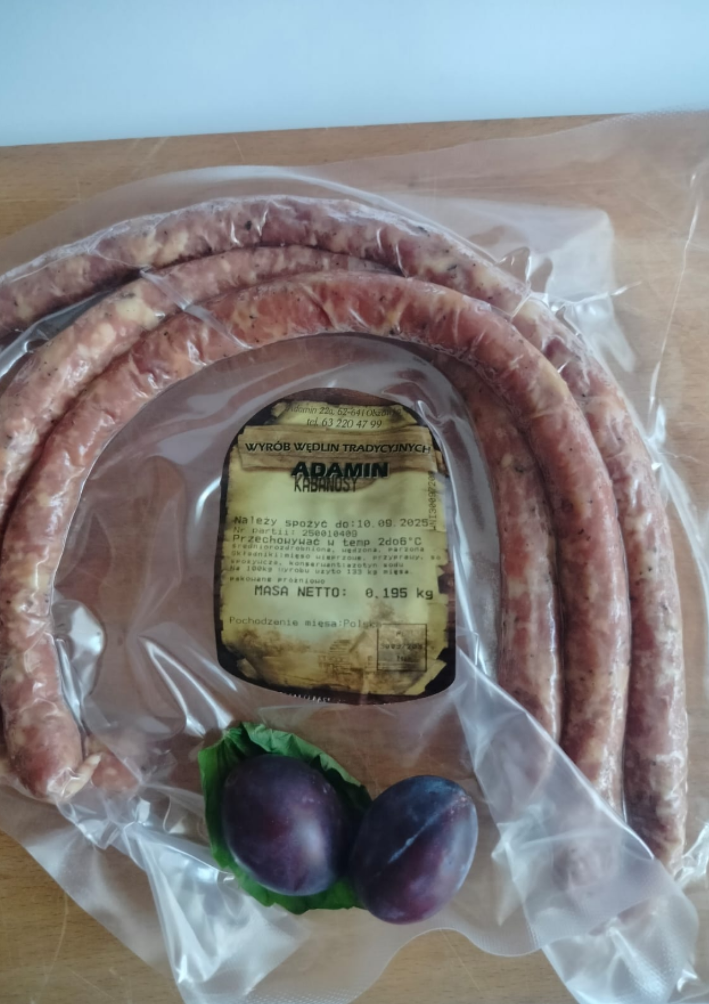 Kabanosy Adamina 59zł/kg