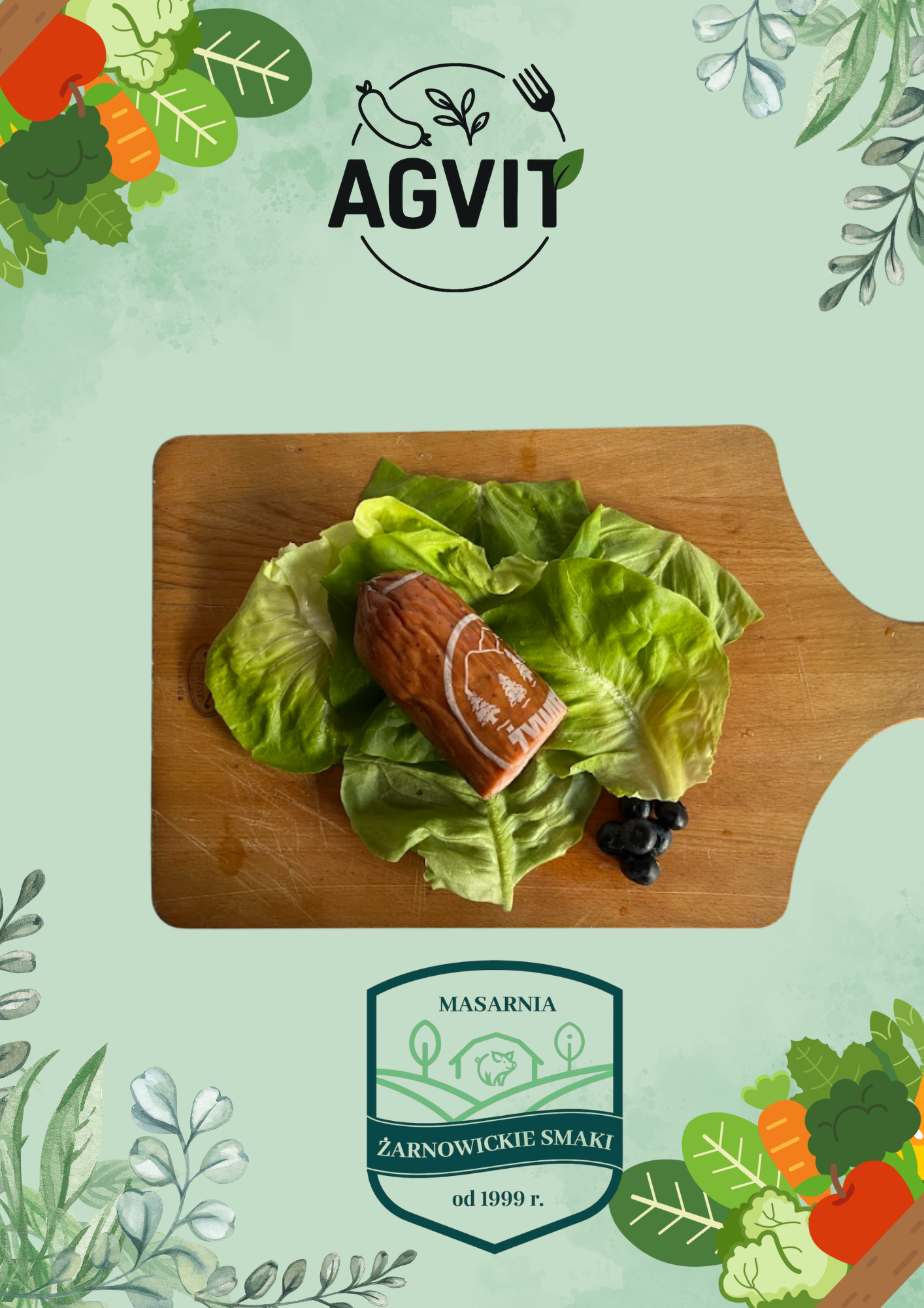 Kiełbasa żywiecka 55zł/kg