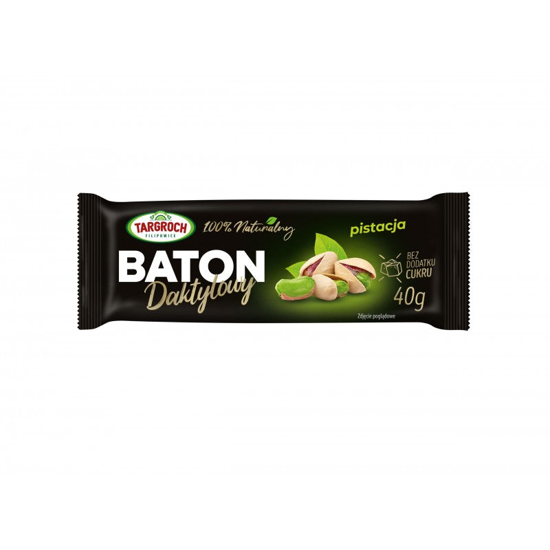 Baton daktylowy z pistacją