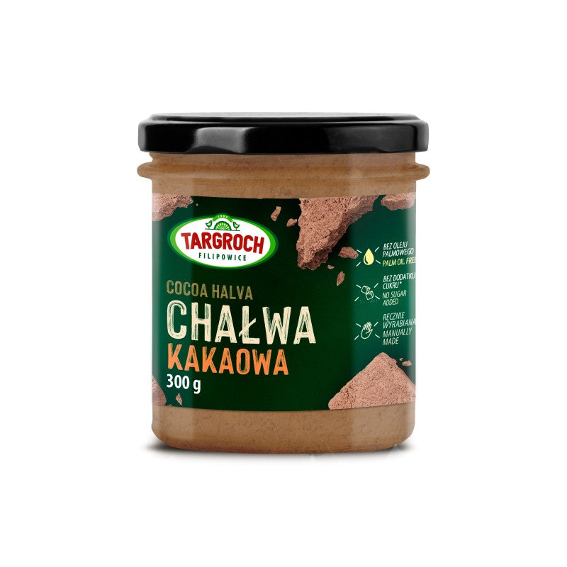 Chałwa Kakaowa Bez Dodatku Cukru
