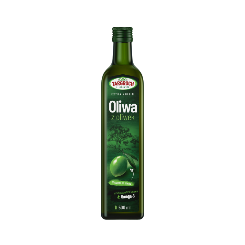 Targroch Oliwa z oliwek Extra Virgin tłoczona na zimno
