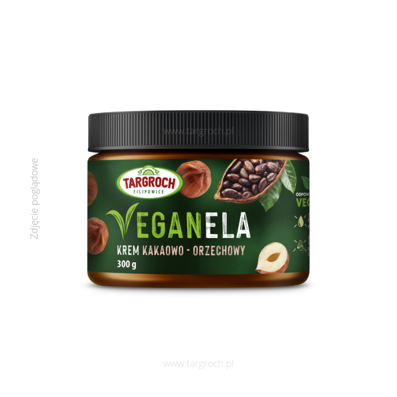 VEGANELA - krem kakaowo-orzechowy