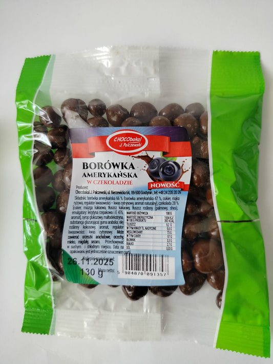 Borówka amerykańska w czekoladzie 130 g
