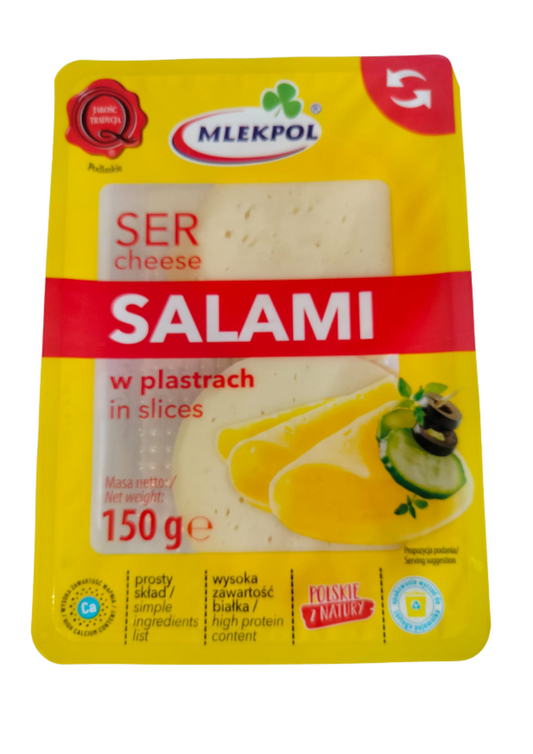 Ser Salami Mlekpol w plastrach