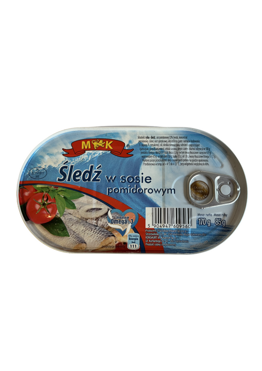Śledź w sosie pomidorowym M&K