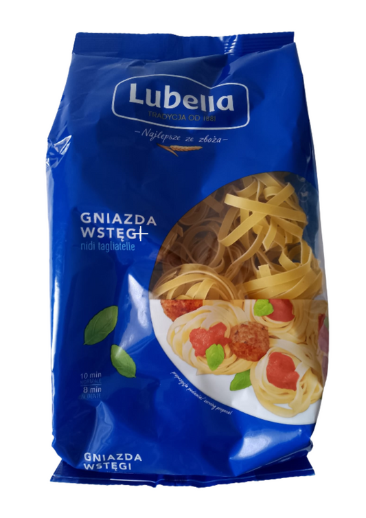 Lubella Makaron Gniazda Wstęgi (Nidi Tagliatelle)