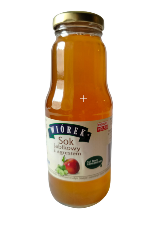 Sok jabłkowy z agrestem 300 ml
