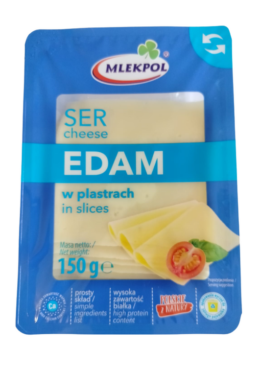 Ser Edam Mlekpol w plastrach