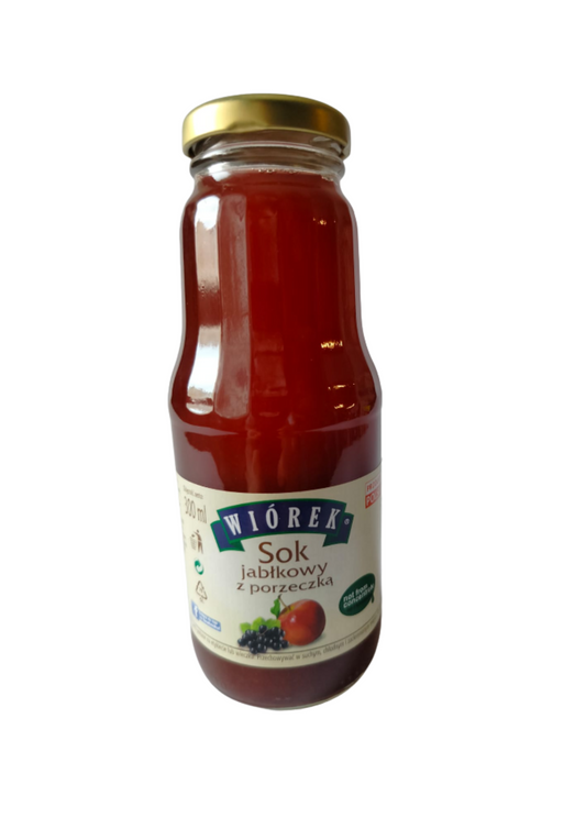 Sok jabłkowy z porzeczką