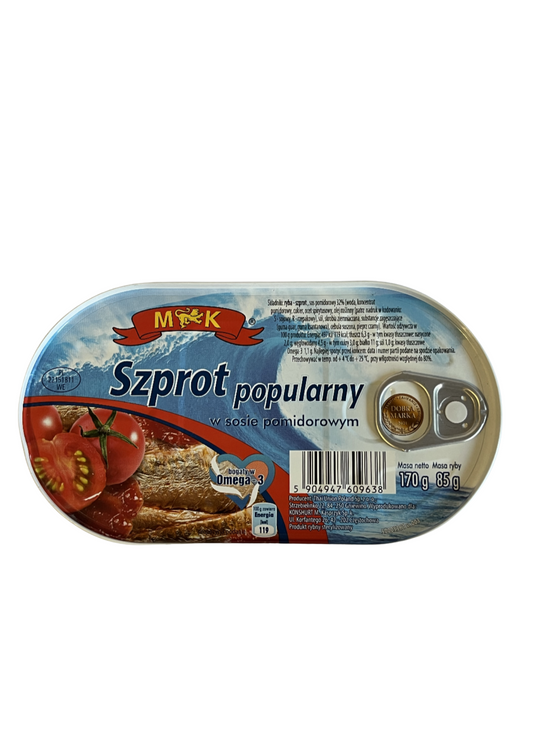 Szprot popularny w sosie pomidorowym M&K