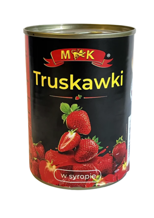 Truskawki w  syropie  M&K