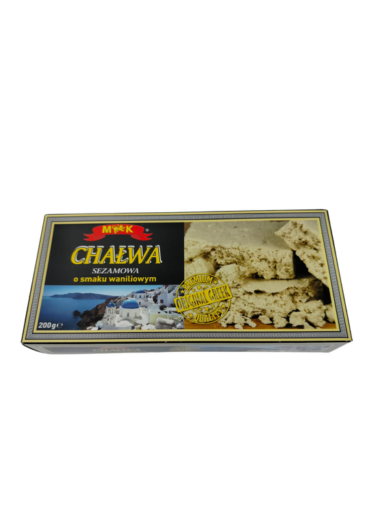 M&K Chałwa sezamowa o smaku waniliowym 200 g