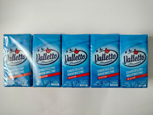 Valletto Premium – Chusteczki higieniczne