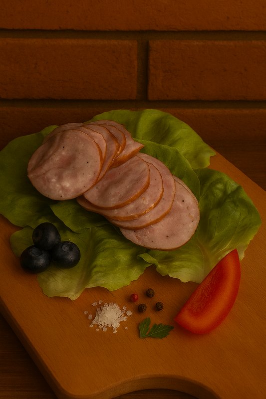 Kiełbasa żywiecka w plastrach 55zł/kg