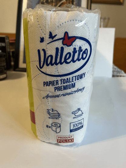 Papier toaletowy Valletto Premium – rumianek