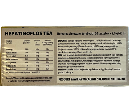 Herbatka ziołowa Hepatinoflos Tea