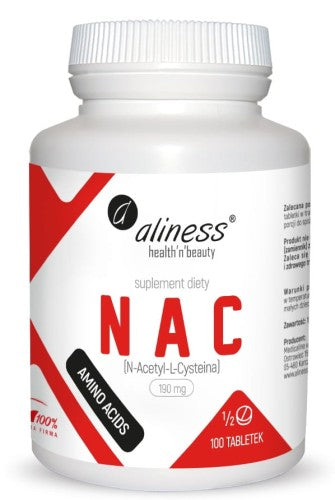 Aliness NAC – N-Acetyl-L-Cysteine 190 mg