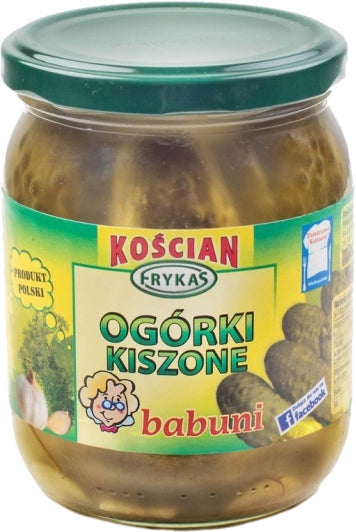 Ogórki kiszone babuni FRYKAS