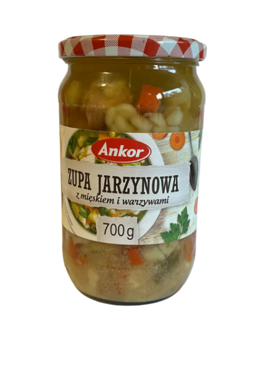 Zupa jarzynowa z mięskiem i warzywami – Ankor
