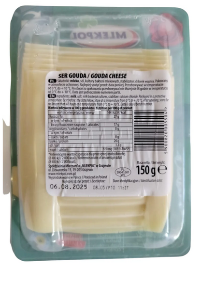 Ser Gouda w plastrach