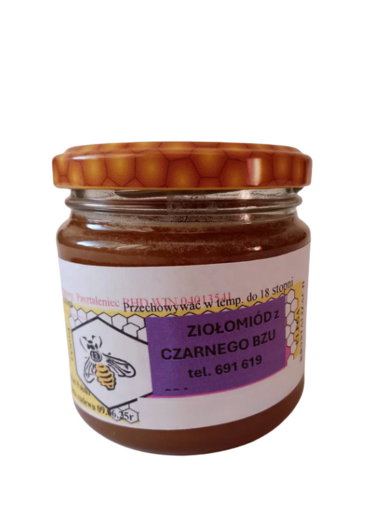 Ziołomiód z czarnego bzu