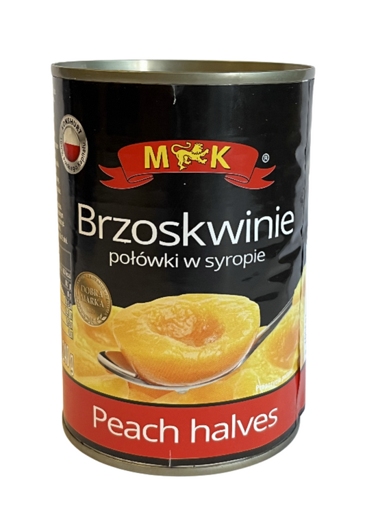 Brzoskwinie połówki w syropie – M&K