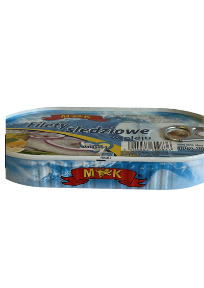 Filety śledziowe w oleju M&K