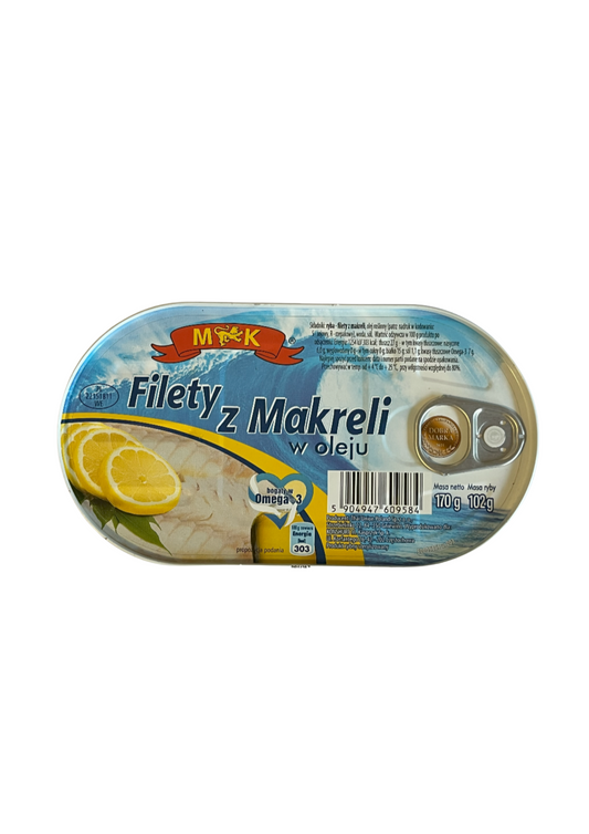 Filety z Makreli w oleju M&K