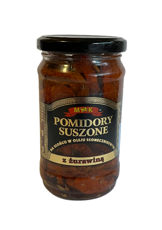 Pomidory suszone z żurawiną w oleju słonecznikowym – M&K