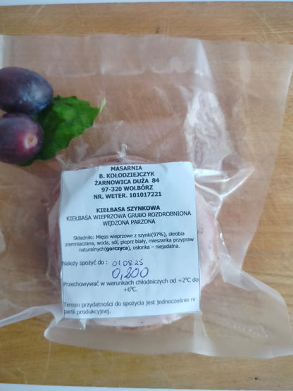 Kiełbasa szynkowa 50zł/kg