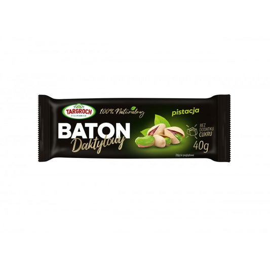 Baton daktylowy z pistacją