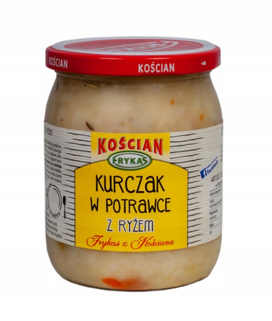 Dania Gotowe Frykas Kurczak w potrawce z ryżem