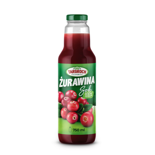 Targroch Sok z żurawiny 100%
