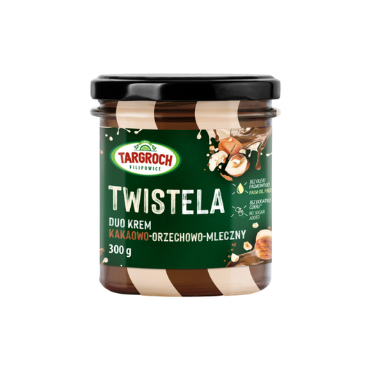 TWISTELA – Krem duo kakaowo-orzechowo-mleczny